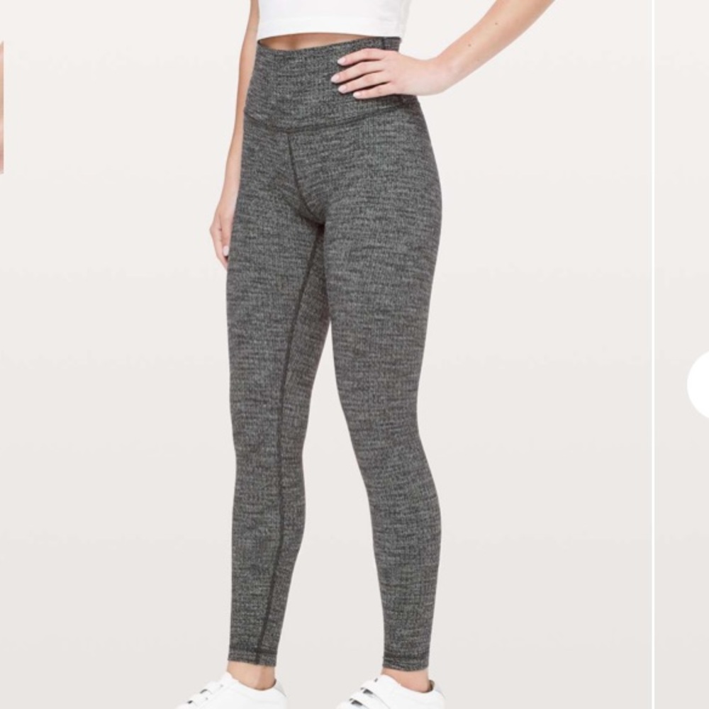 🍋 lululemon Wunder Under High-Rise Leggings 28" size 6